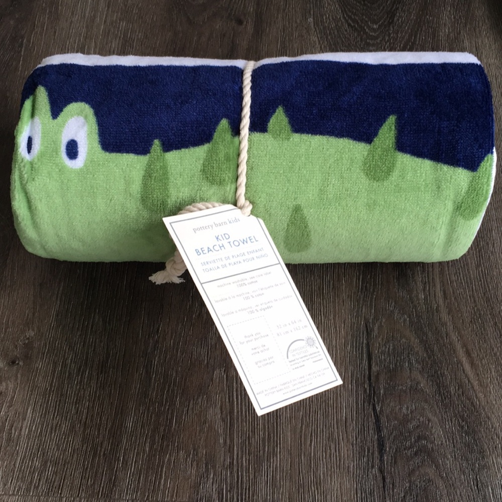 Pottery Barn Kids beach towel